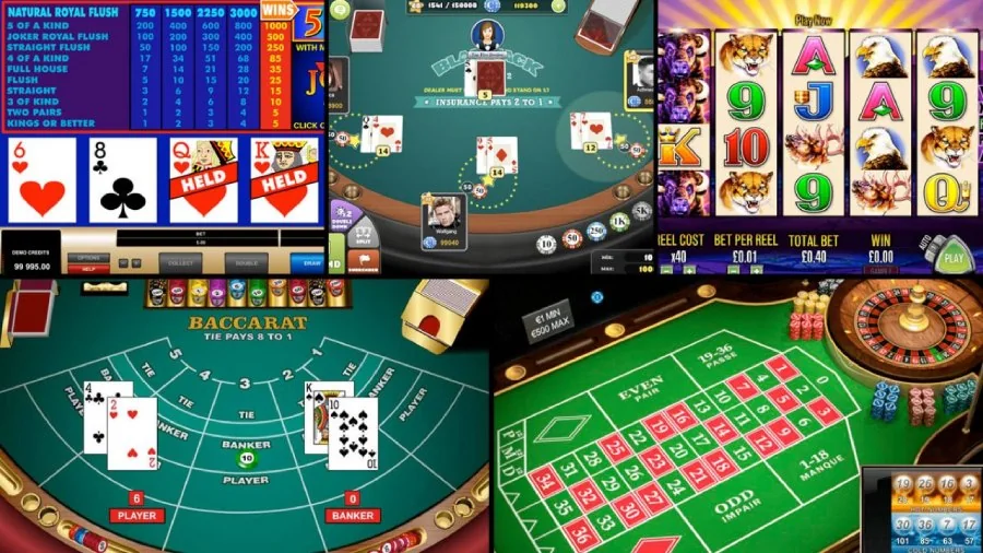 Suasana meja kasino digital MIMPI303